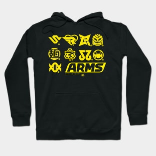 [ARMS] Character Icons Hoodie